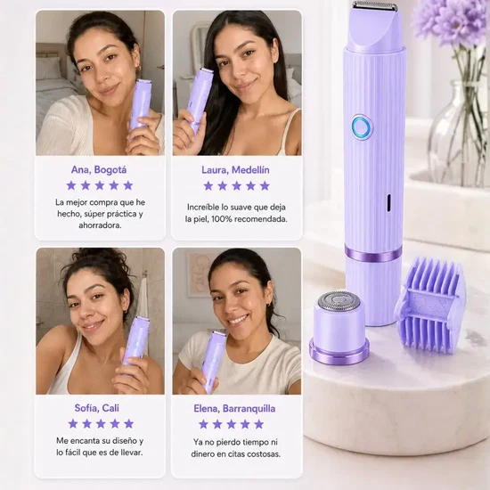 Depiladora Suavia Pro 2 en 1 🔥 HOY 50% OFF