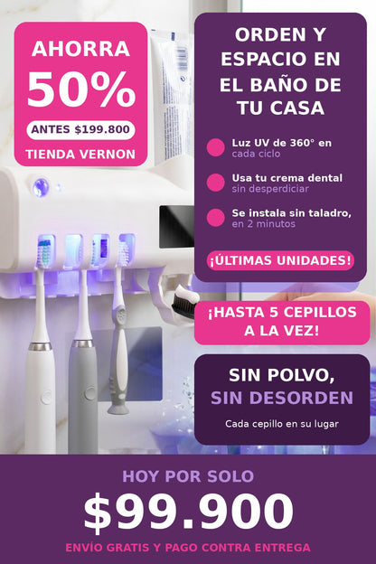 Portacepillos Purelux Pro